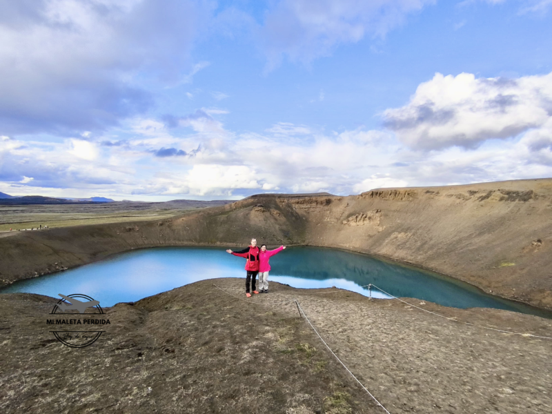 Cráter Viti, Islandia.