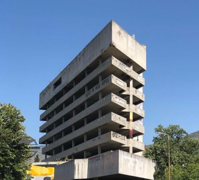 Sniper Tower, torre de los francotiradores,  Mostar.