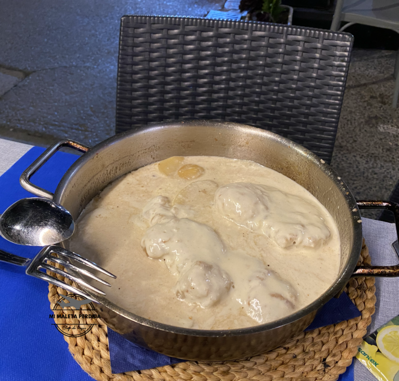 Cim i Tomba, el plato típico.