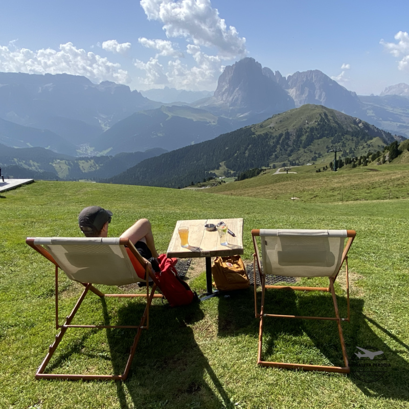 Refugio Sofie, Seceda. Dolomitas.