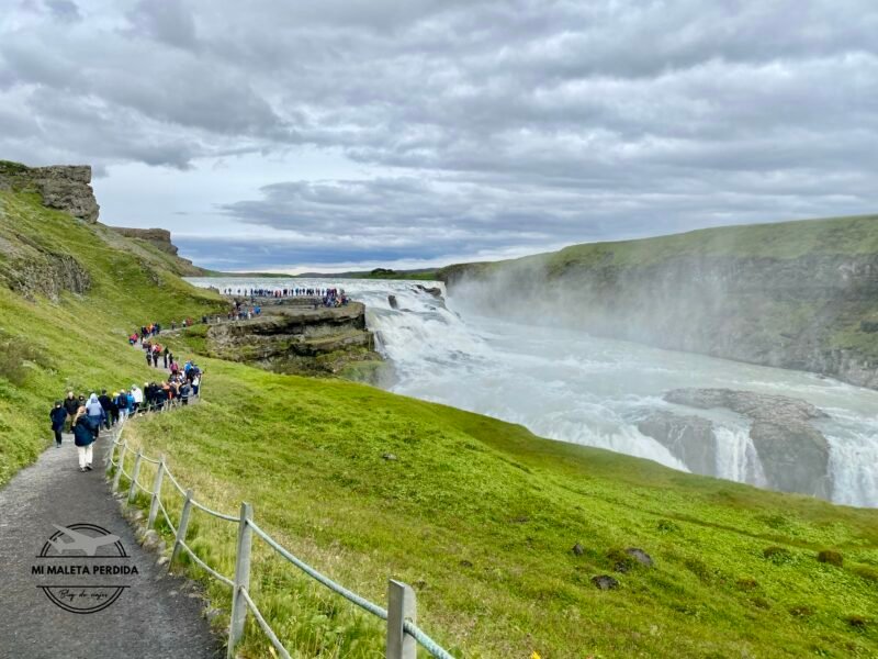 Cascada Gullfoss.