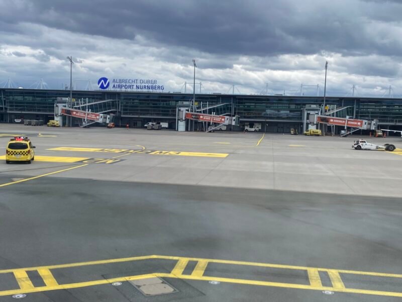 Aeropuerto de Nürnberg, Alemania.