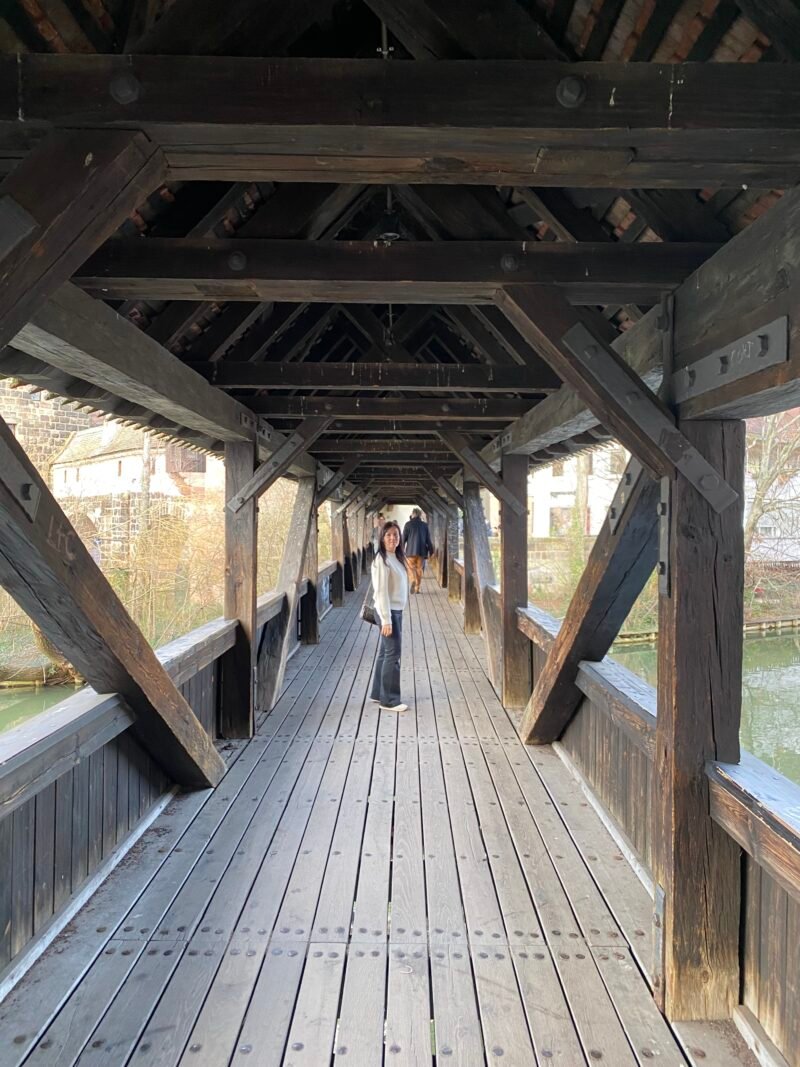 Cruzando el puente del verdugo.
