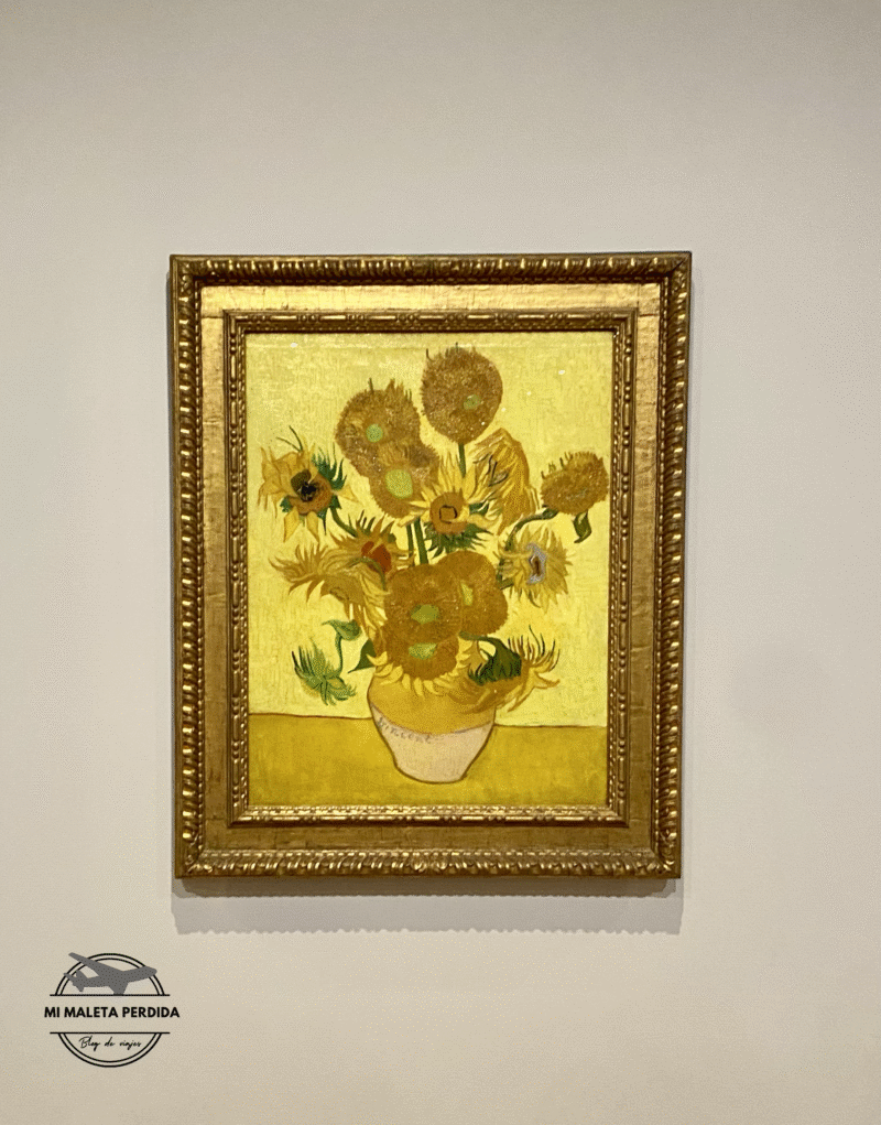 Cuadro Los girasoles de Van Gogh.
