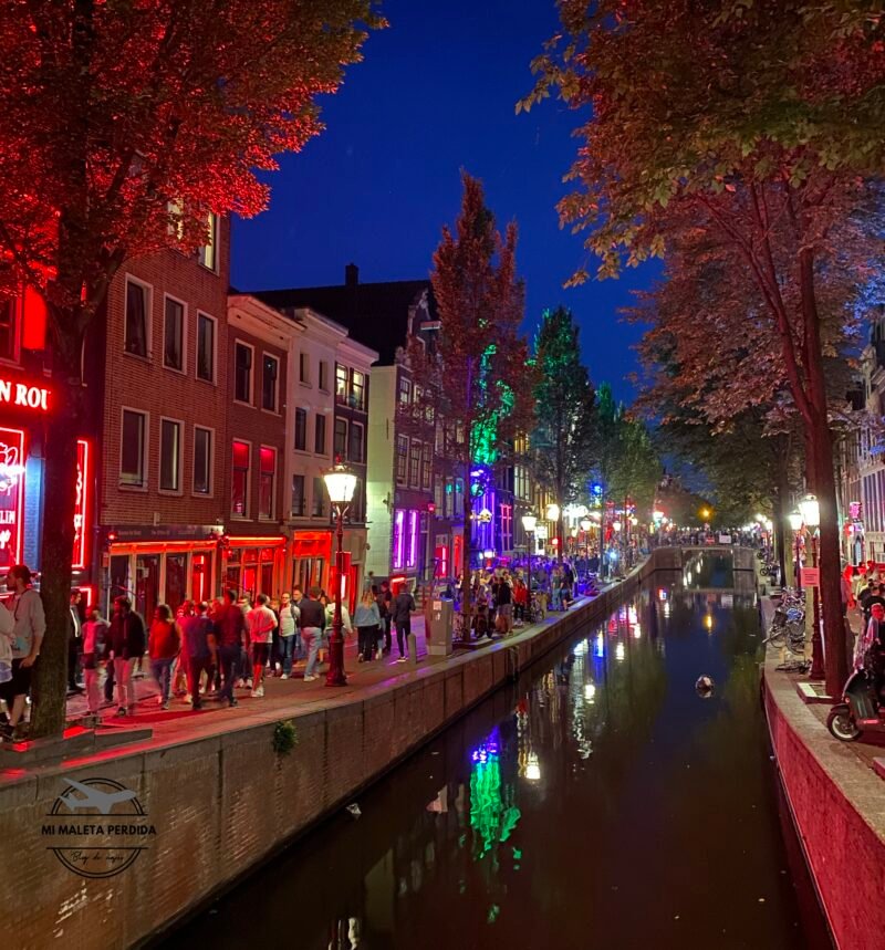 Barrio Rojo de Ámsterdam.