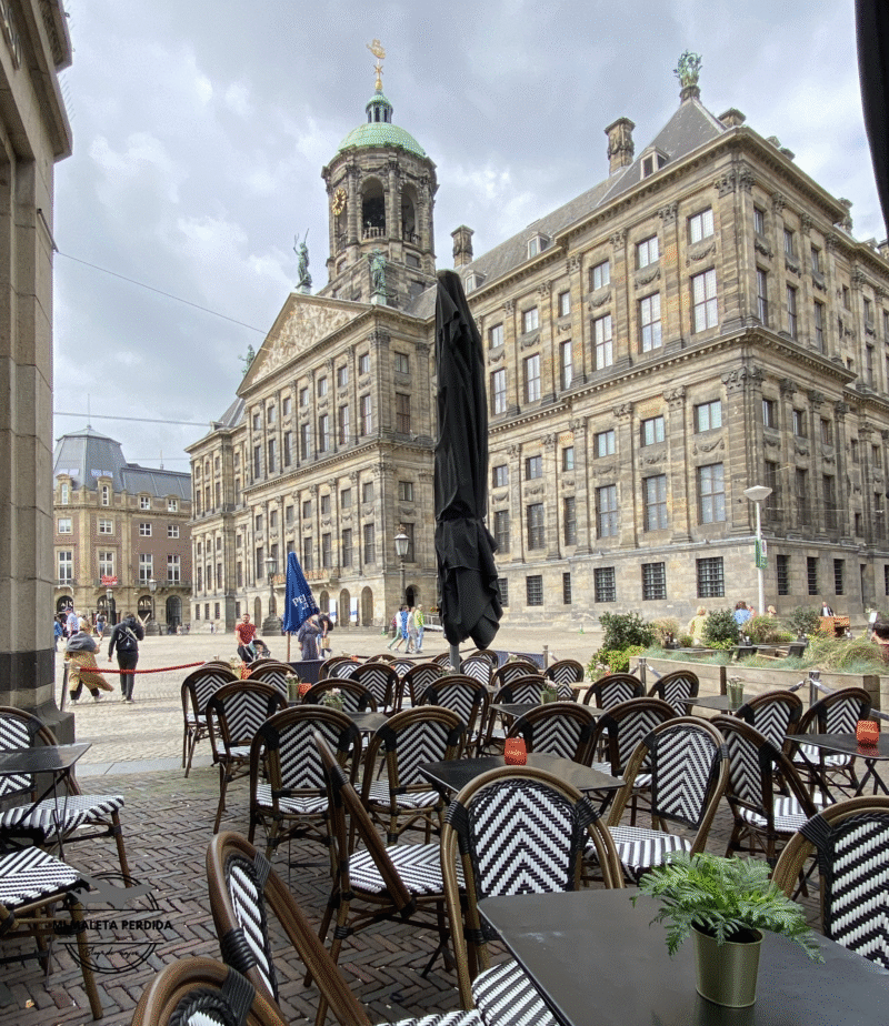Palacio Real en la Plaza Dam, Ámsterdam.