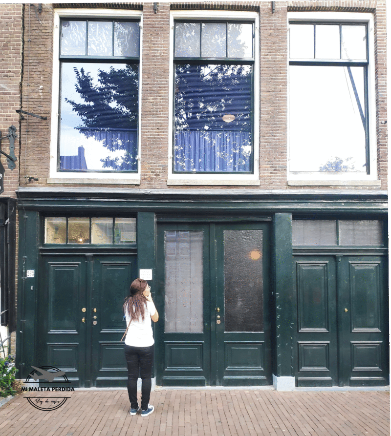 Casa de Ana Frank, Ámsterdam.