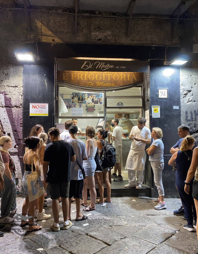 Pizzeria Di Mateo, Nápoles.