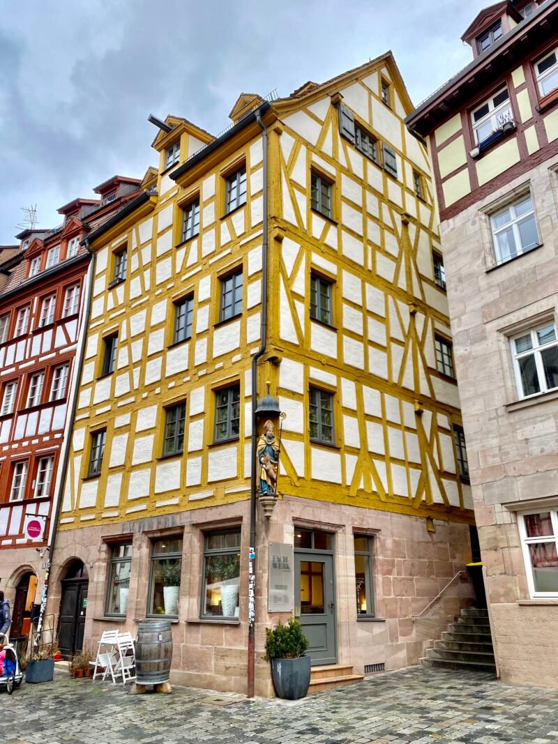 Casa con entramado de madera en Weissgerbergasse.