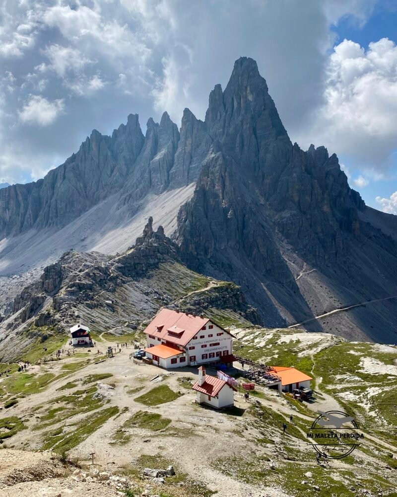 Refugio Locatelli, Dolomitas.