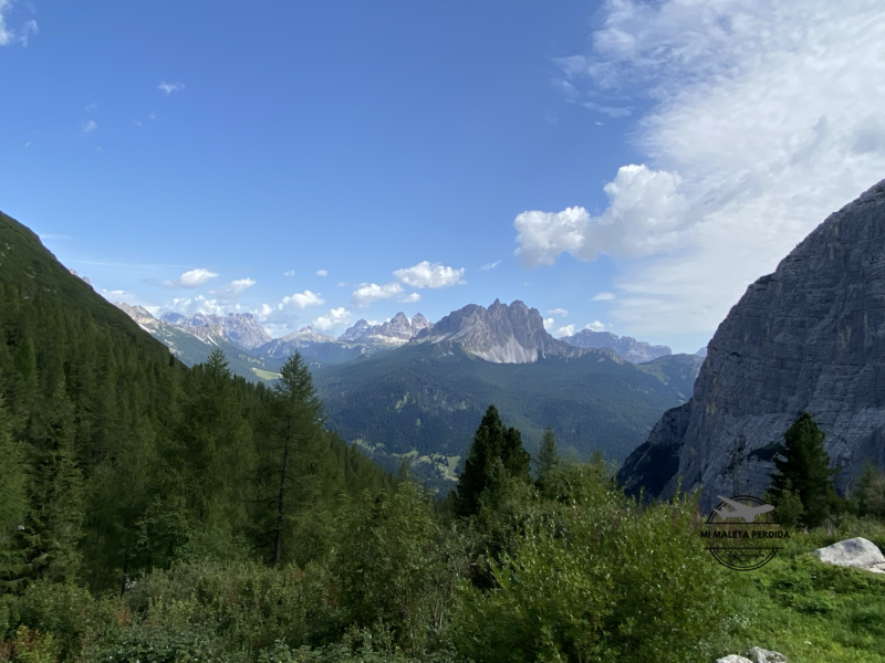 Vistas desde el refugio A. Vandelli.