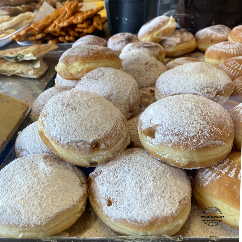 Krapfen, el dulce típico de Dolomitas.