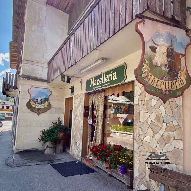 Macelleria Salumeria Da Villa. San Vito di Cadore. Dolomitas.
