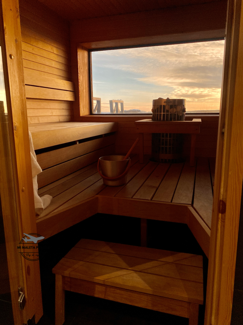 Sauna finlandesa.