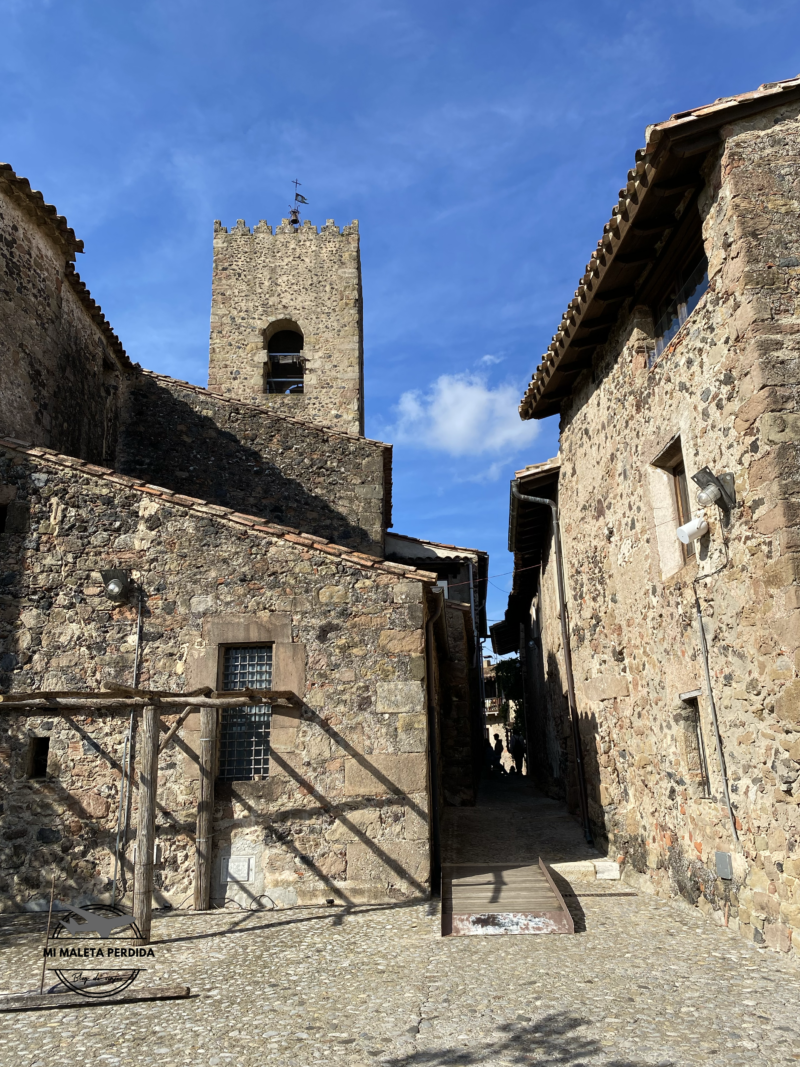 Casco antiguo de Santa Pau.