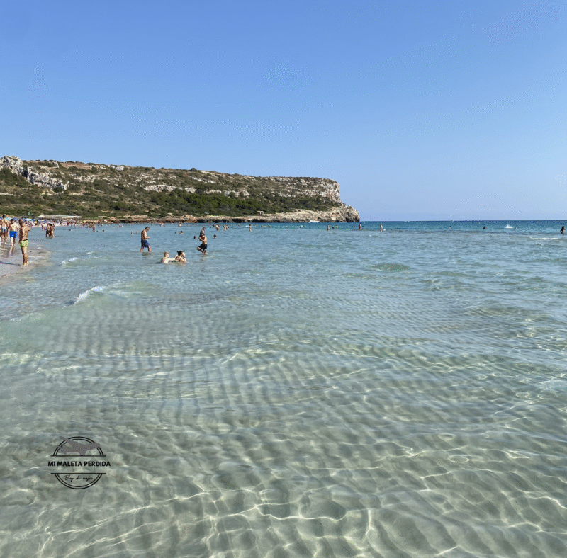 Playa de Son Bou, Menorca.