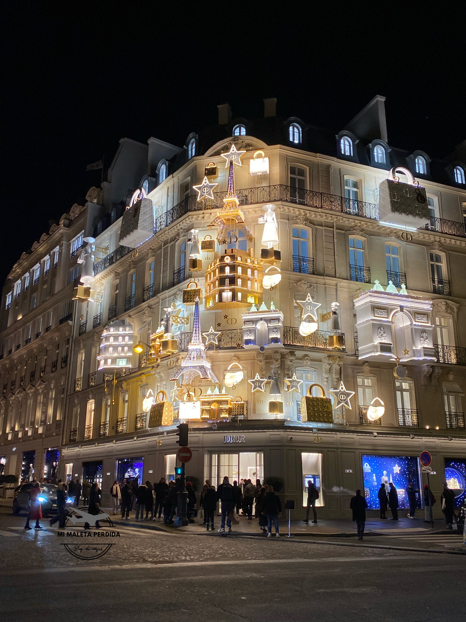 Tienda Dior, Avenida Montaigne.