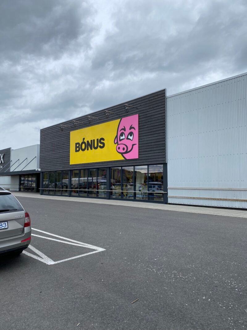 Supermercado Bónus en Islandia.