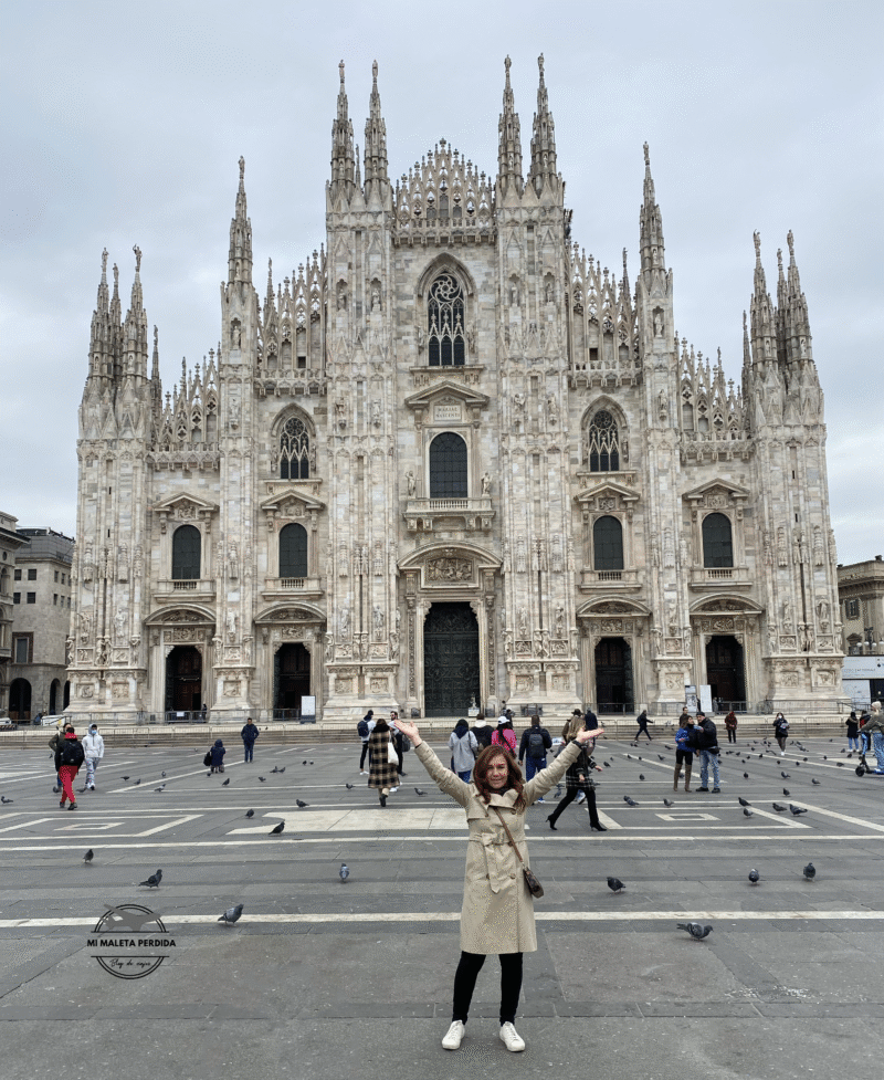 Plaza del Duomo, Milán.