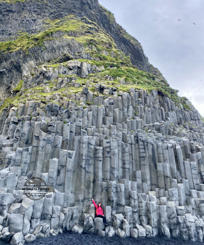 Columnas de basalto en Reynisfjara.