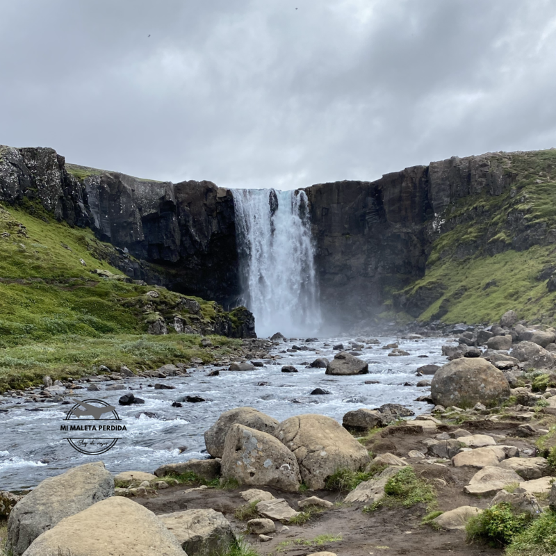 Cascada Gufufoss, Islandia.