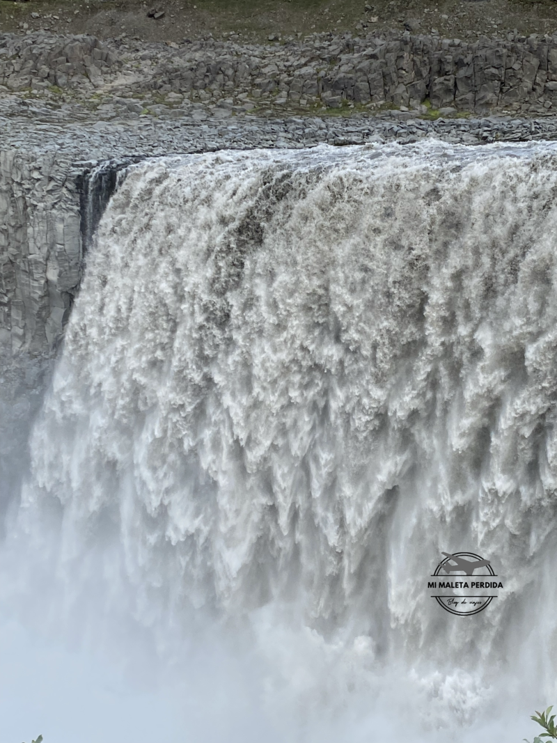 Cascada Dettifoss, Islandia.