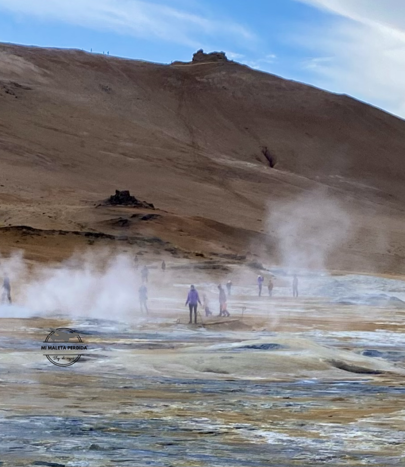 Hverir, Islandia.