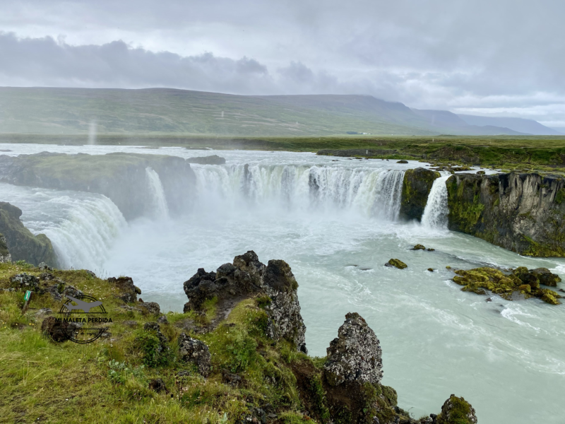 Cascada Goðafoss, Islandia.