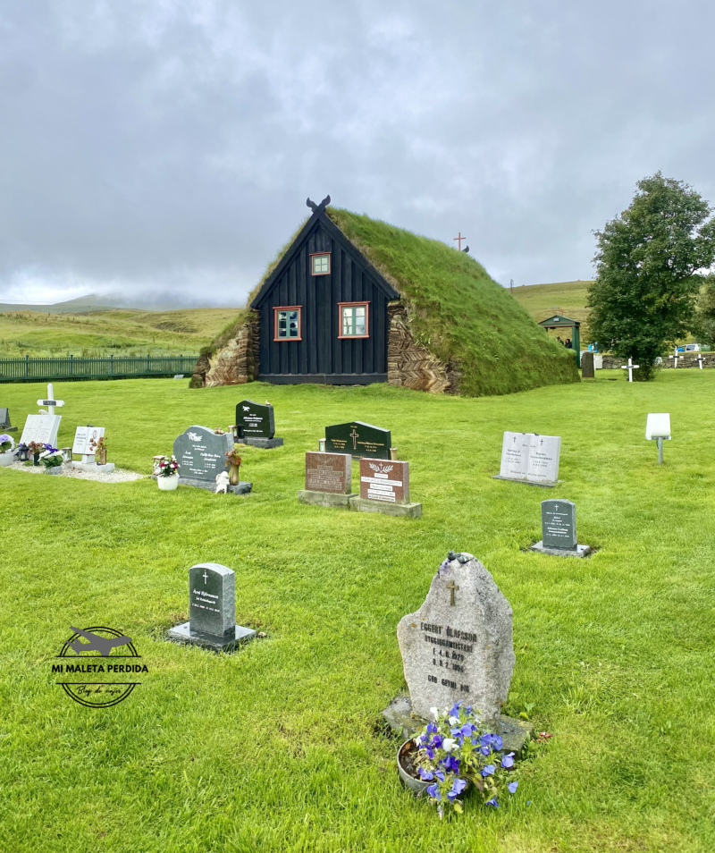 Iglesia de Víðimýrarkirkja, Islandia.