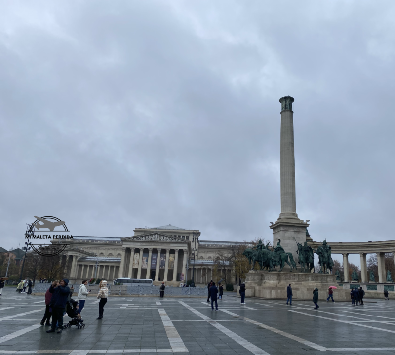Plaza de los Héroes, Budapest.